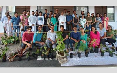 ICYM Vamanjoor conducted 'PICK ONE, DROP ONE' plant exchange program