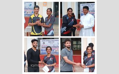 ICYM Bondel organized 'SMASH IT UP' badminton tournament for parishioners