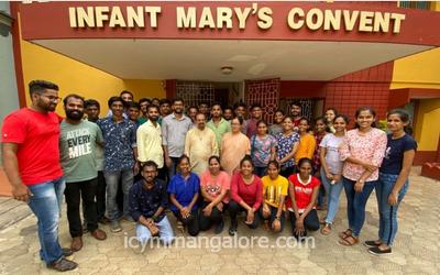 ICYM Madanthyar unit paid a visit to Prashanth Nivas old age home, Jeppu
