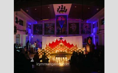 ICYM Narampady Unit organised Taize Prayer