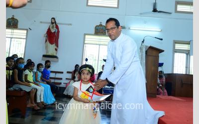 Different competitions held on the occasion of Children's day by ICYM Mudipu Unit